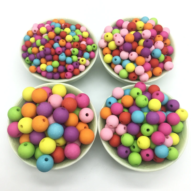 Acrylic Plastic Matte colorful Round Ball Beads dull polish For Jewelry Making DIY Craft Accessories Beads Meideheng
Acrylic Plastic Matte colorful Round Ball Beads dull polish For Jewelry Making DIY Craft Accessories Beads Meideheng