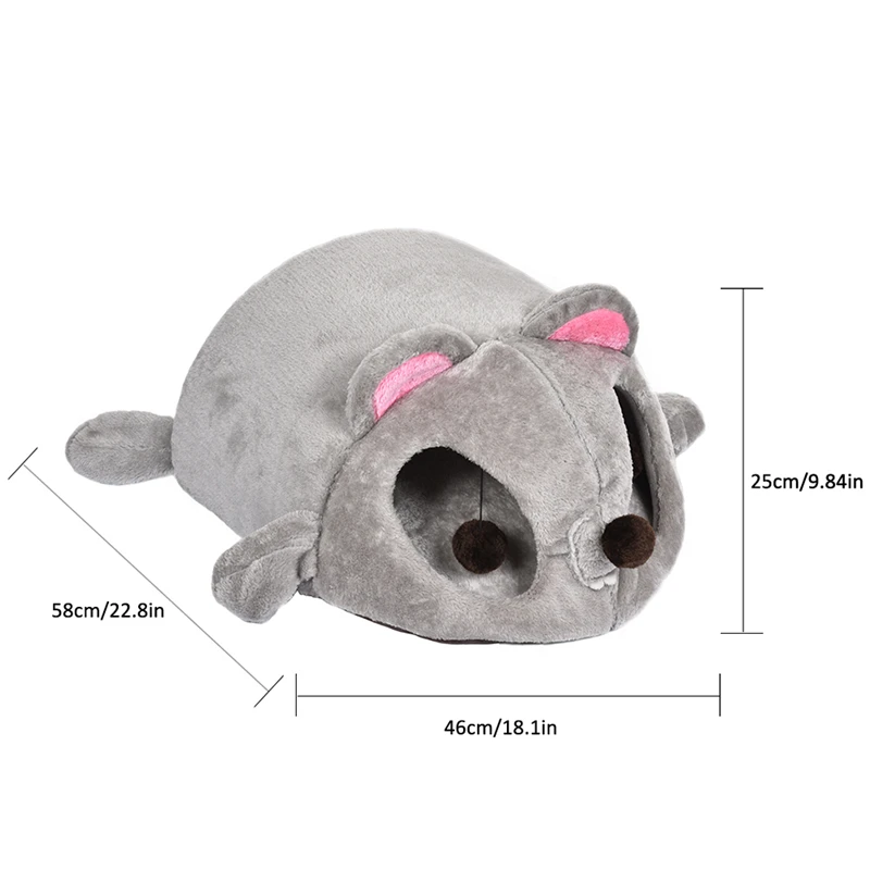 New Arrival Removable Cat House Warm Breathable Foldable Mouse-shaped Mini Cat Nest for Small Animals to Play Bed Mats for Cats
New Arrival Removable Cat House Warm Breathable Foldable Mouse-shaped Mini Cat Nest for Small Animals to Play Bed Mats for Cats