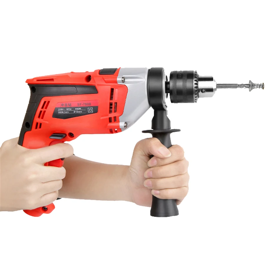 Electric drill home multi-function hand Drill 220v two pistols Drill hammer electric Tools
Electric drill home multi-function hand Drill 220v two pistols Drill hammer electric Tools