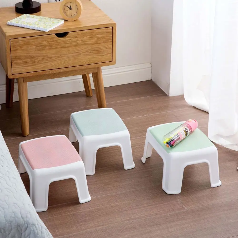 3 Color 4 Legs Kids Thicken Plastic Small Stool Living Room Adult Change Shoe Bench Bathroom Child Low Bench Baby Learning Stool
3 Color 4 Legs Kids Thicken Plastic Small Stool Living Room Adult Change Shoe Bench Bathroom Child Low Bench Baby Learning Stool