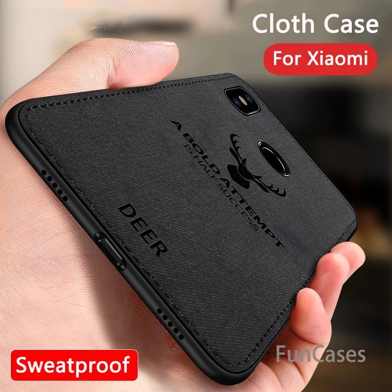 Чехол для телефона Xiaomi mi A2 Lite чехол из ткани накладка олень Для Xio 8 SE Explorer Max 3 X2S Red