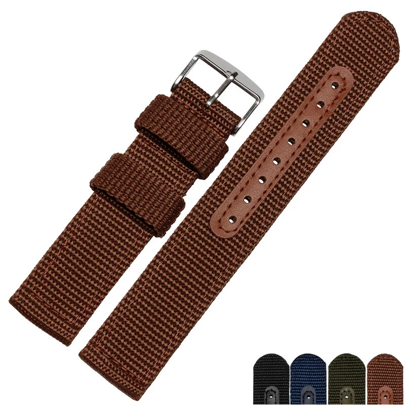 90% Off 18mm 20mm 22mm High Quality Nylon Watch Band Wrist Strap Belt Watchband Wristwatch Black Blue Brwon Green for Man Woman
90% Off 18mm 20mm 22mm High Quality Nylon Watch Band Wrist Strap Belt Watchband Wristwatch Black Blue Brwon Green for Man Woman
