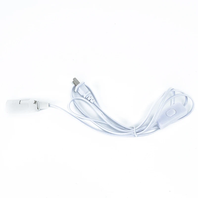 White/Black 1.8M E14 Hanging Pendant Light On Off Switch Power Cord Plug In Bulb Socket Lamp
White/Black 1.8M E14 Hanging Pendant Light On Off Switch Power Cord Plug In Bulb Socket Lamp