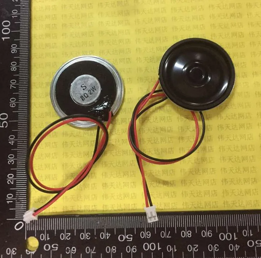 New Ultra-thin Mini Speaker Horn 8 Ohm 2 Watt 8R 2W Diameter 40MM 4cm Audio Loudspeaker With 2.0 Cable 200mm
New Ultra-thin Mini Speaker Horn 8 Ohm 2 Watt 8R 2W Diameter 40MM 4cm Audio Loudspeaker With 2.0 Cable 200mm