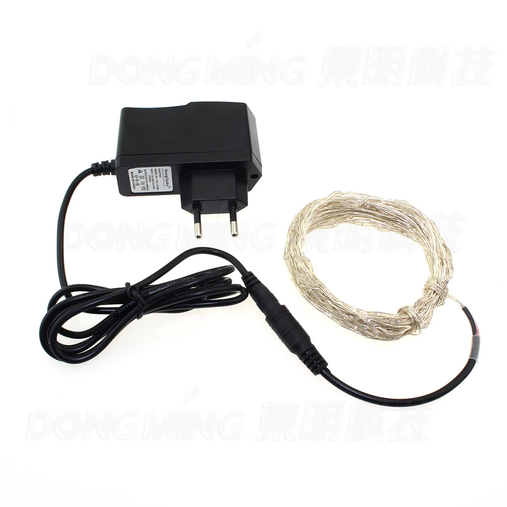 12V 10m 100 led string light holiday decoration home party festival led christmas lights copper wire + 220V to 12V 1A adapter
12V 10m 100 led string light holiday decoration home party festival led christmas lights copper wire + 220V to 12V 1A adapter