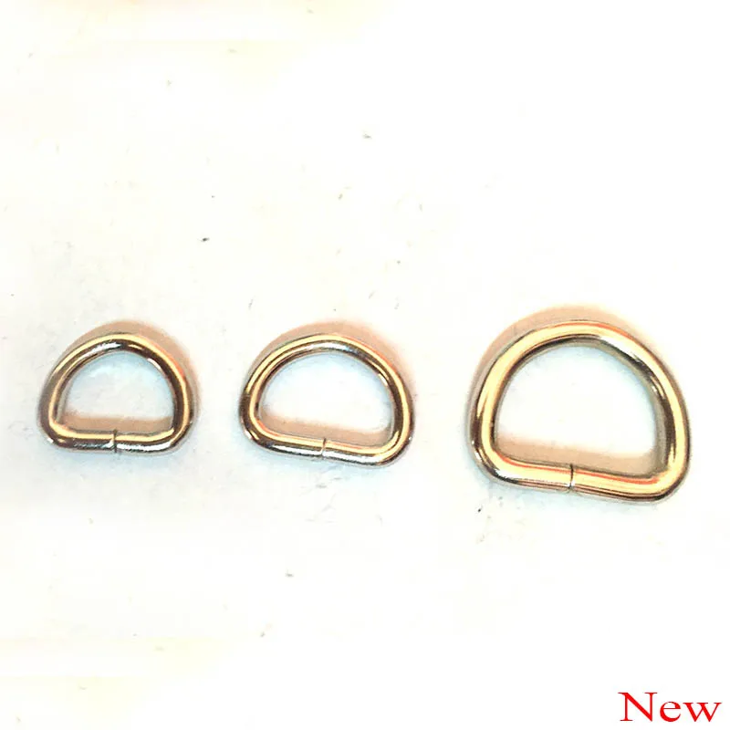 Metal D Ring , Non Welded Nickel Plated Loop Ring for Buckle Straps Bags Belt, Chose sizes
Metal D Ring , Non Welded Nickel Plated Loop Ring for Buckle Straps Bags Belt, Chose sizes