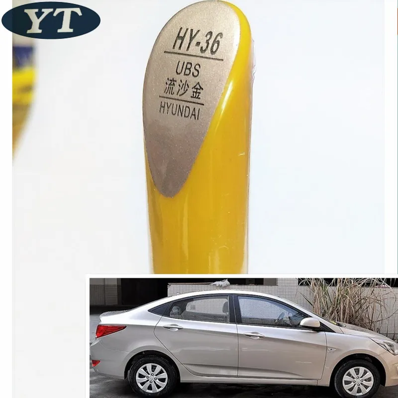Car scratch repair pen, auto paint pen GOLD color for Hyundai IX35 IX25 Elantra Accent I30 Verna Tucson Sonata Santafe
Car scratch repair pen, auto paint pen GOLD color for Hyundai IX35 IX25 Elantra Accent I30 Verna Tucson Sonata Santafe