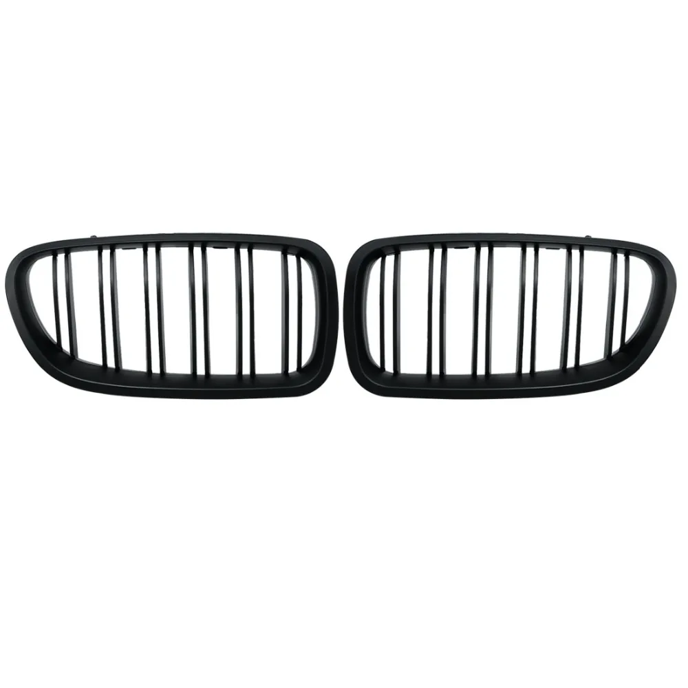 Brand New Matte Black Front Double Line Hood Kidney Grille Grill For BMW 5 Series F10 2010-ON
Brand New Matte Black Front Double Line Hood Kidney Grille Grill For BMW 5 Series F10 2010-ON