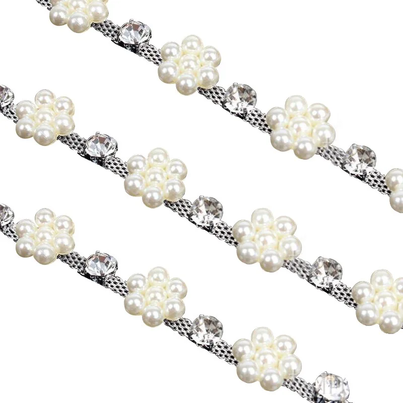 Crystal Rhinestones Chain Silver Base Tirm DIY Wedding Dress Accessories Rhinestone Applique Chain
Crystal Rhinestones Chain Silver Base Tirm DIY Wedding Dress Accessories Rhinestone Applique Chain
