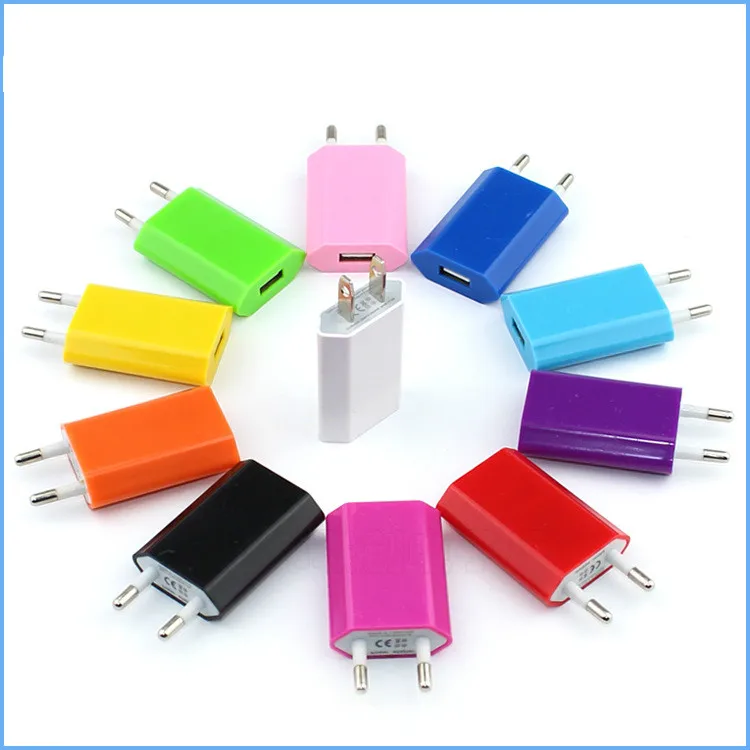 Адаптер питания USB ZUCZUG европейская вилка 5 В 1 А переменного тока сетевое зарядное
