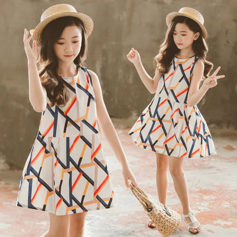 Teenage Girl Dresses Print Party Dress Girls Summer Dress For Kids Casual Style Costumes For Girls 4 5 6 7 8 9 10 11 12 Years
Teenage Girl Dresses Print Party Dress Girls Summer Dress For Kids Casual Style Costumes For Girls 4 5 6 7 8 9 10 11 12 Years