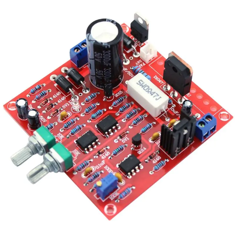 

0-30V DC Regulated Power Supply DIY Kit 2mA-3A Continuously Adjustable Current Limiting Protection for School Education Lab