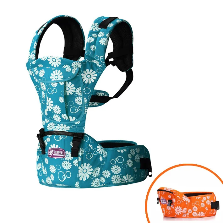 2 in 1 Baby Carrier Sling Flowers Printing Wrap Rider Backpack Baby Hipseat With Kids Shoulders Back Carry Protective BB0007
2 in 1 Baby Carrier Sling Flowers Printing Wrap Rider Backpack Baby Hipseat With Kids Shoulders Back Carry Protective BB0007