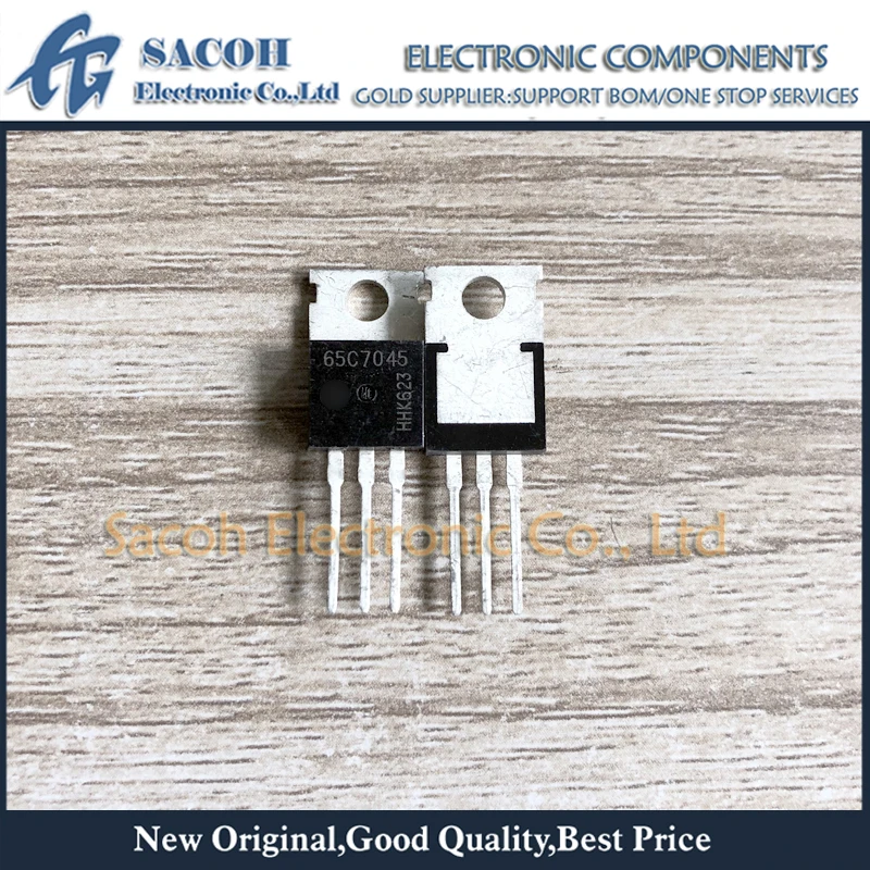 

New Original 10PCS/Lot IPP65R045C7 65C7045 OR IPA65R045C7 OR IPB65R045C7 TO-220 46A 650V Cool MOSFET Transistor