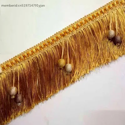 Batch 11 meters / European style new curtains Sui tassel lace 10 cm long sofa decorative accessories decorative sewing textiles
Batch 11 meters / European style new curtains Sui tassel lace 10 cm long sofa decorative accessories decorative sewing textiles