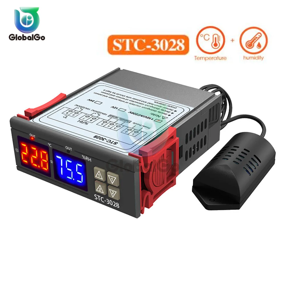 STC-3008 светодиодный двойное цифровое табло регулятор температуры 12 В 24 в 110-220 В термостат для инкубатора реле
STC-3008 светодиодный двойное цифровое табло регулятор температуры 12 В 24 в 110-220 В термостат для инкубатора реле