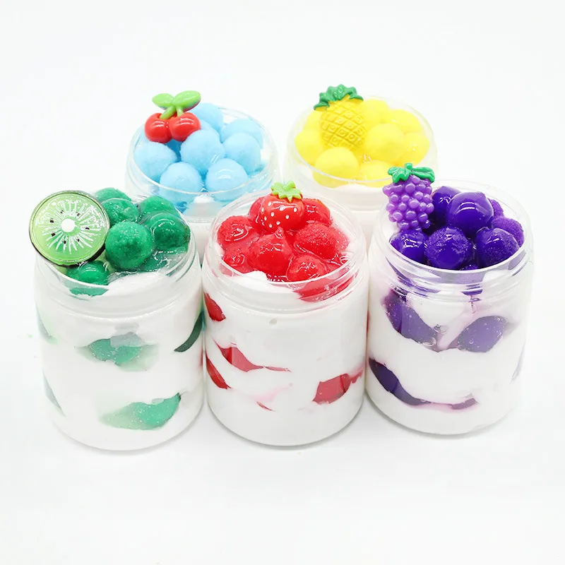 mylb New ice cream cotton puree fruit pineapple crystal puree slime 60/120ml Antistress Kids Toys Putty Scented Stress Mud Toy
mylb New ice cream cotton puree fruit pineapple crystal puree slime 60/120ml Antistress Kids Toys Putty Scented Stress Mud Toy