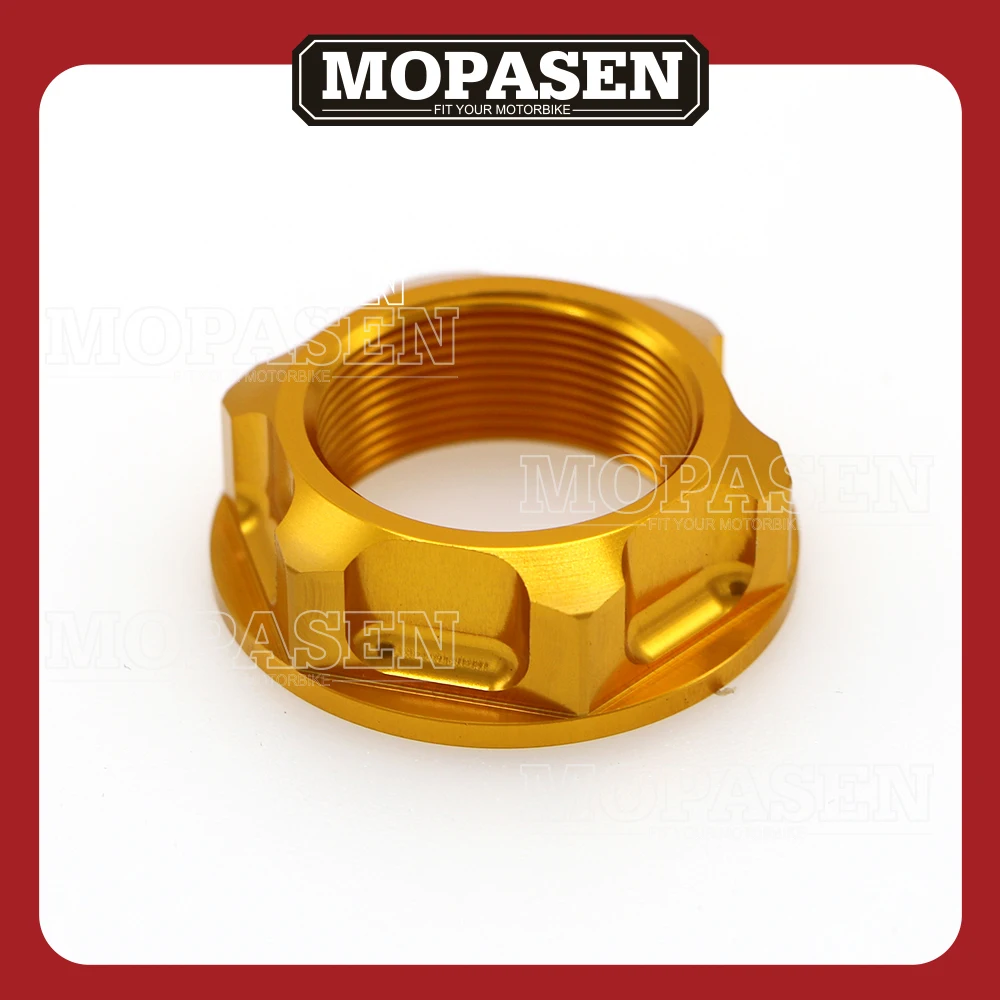 Caken Motorcycle Steering Stem Nut Fit for RM125/250 04-13 RMZ250 07-18 RMZ450 05-18 RMX450Z 10-17 Motorbike Free Shipping
Caken Motorcycle Steering Stem Nut Fit for RM125/250 04-13 RMZ250 07-18 RMZ450 05-18 RMX450Z 10-17 Motorbike Free Shipping