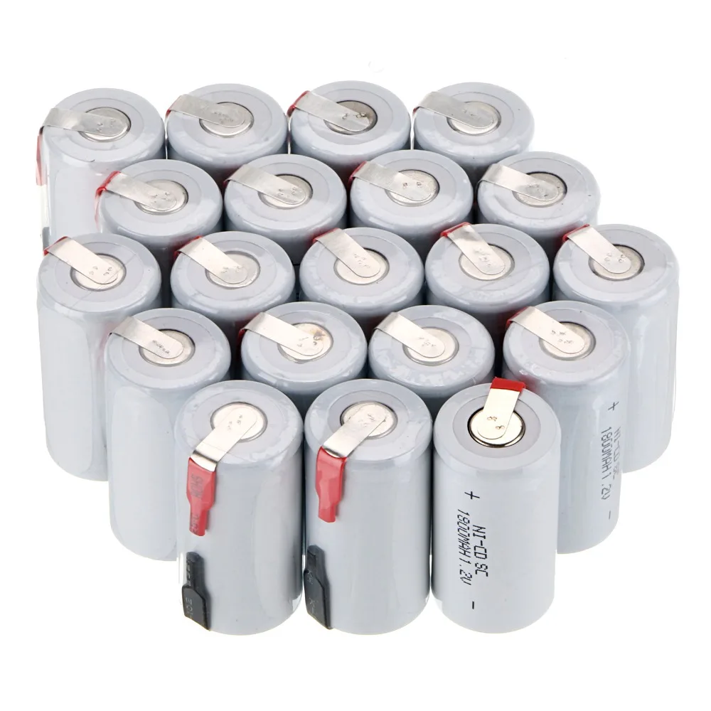 New arrival! 1800 mah SC Ni-CD 24 pcs rechargeable battery white color 4.25*2.2cm
New arrival! 1800 mah SC Ni-CD 24 pcs rechargeable battery white color 4.25*2.2cm