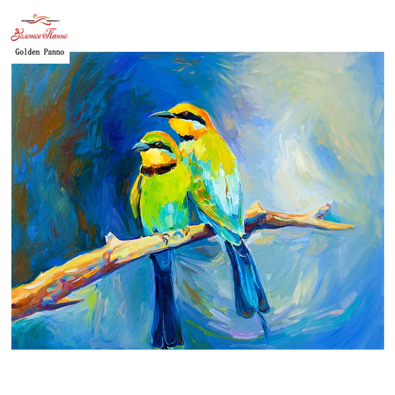 Golden Panno,DIY Needlework Counted Cross Stitch Set Embroidery Kit 14CT 11CT animal Two birds Pattern Cross-stitch 08
Golden Panno,DIY Needlework Counted Cross Stitch Set Embroidery Kit 14CT 11CT animal Two birds Pattern Cross-stitch 08