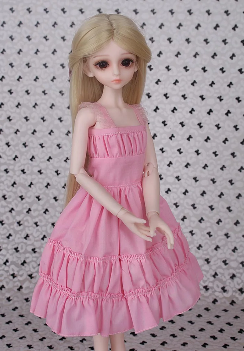 New Arrival 1/3 1/4 1/6 1/8 BJD Doll Pink Dress Clothes For Bjd Dolls Toys Accessories
New Arrival 1/3 1/4 1/6 1/8 BJD Doll Pink Dress Clothes For Bjd Dolls Toys Accessories
