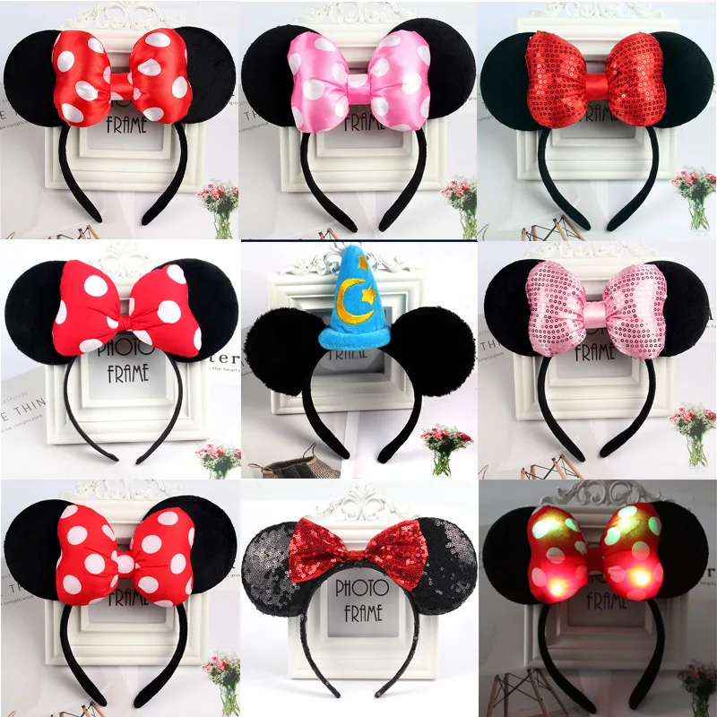 Повязка на голову для вечеривечерние Disney, аксессуары, милый бант Микки Мауса, рождественские украшения «сделай сам», детские игрушки
Повязка на голову для вечеривечерние Disney, аксессуары, милый бант Микки Мауса, рождественские украшения «сделай сам», детские игрушки
