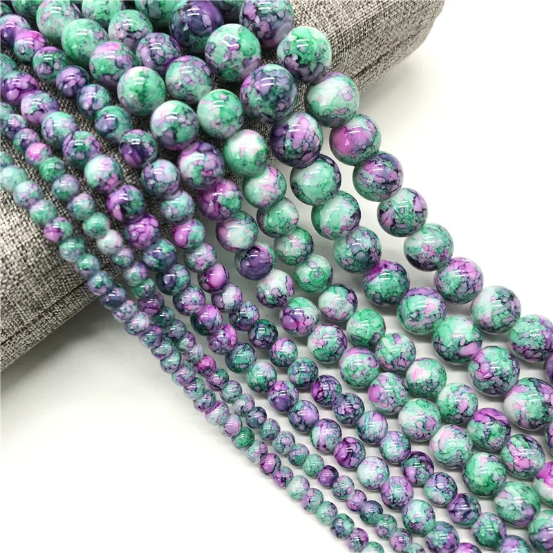 Wholesale 4/ 6/ 8/10mm Glass Beads Round Loose Spaced Beads For Jewelry Making DIY Bracelet Earrings Charms Necklace #07
Wholesale 4/ 6/ 8/10mm Glass Beads Round Loose Spaced Beads For Jewelry Making DIY Bracelet Earrings Charms Necklace #07
