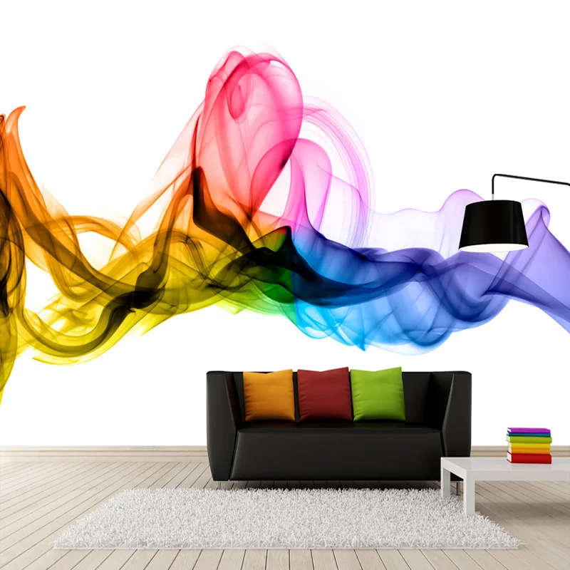 Modern Abstract Art Color Smoke Photo Mural Wallpaper Personality Creative Living Room Study Gallery Home Decor Fresco Wallpaper
Modern Abstract Art Color Smoke Photo Mural Wallpaper Personality Creative Living Room Study Gallery Home Decor Fresco Wallpaper