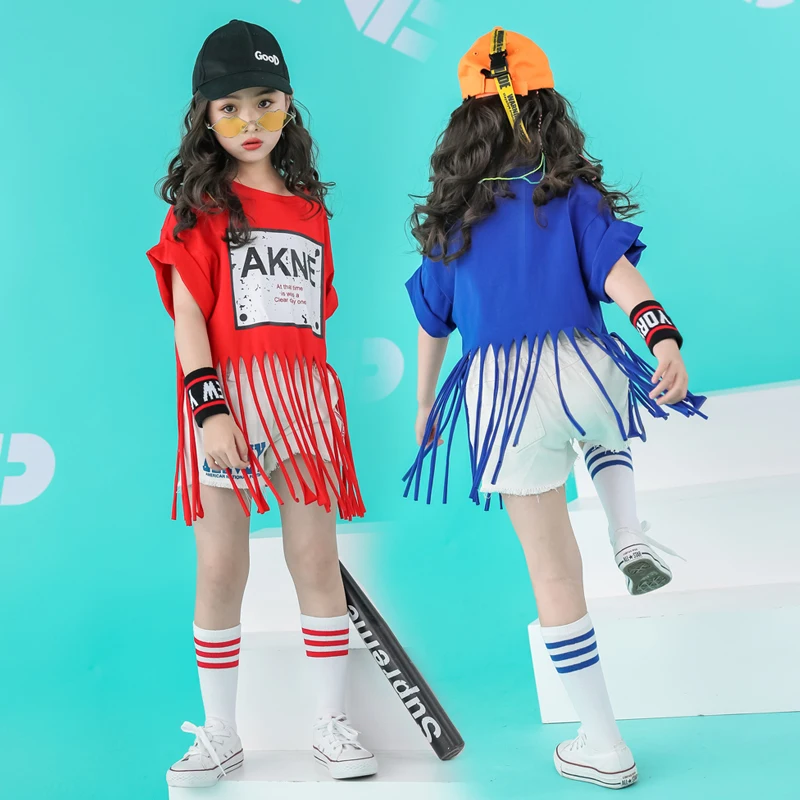 Children Hip Hop Outfits Fringe T Shirt Tops Casual Jeans Shorts for Girls Kid Jazz Dance Costume Ballroom Dancing Clothes Wear
Children Hip Hop Outfits Fringe T Shirt Tops Casual Jeans Shorts for Girls Kid Jazz Dance Costume Ballroom Dancing Clothes Wear