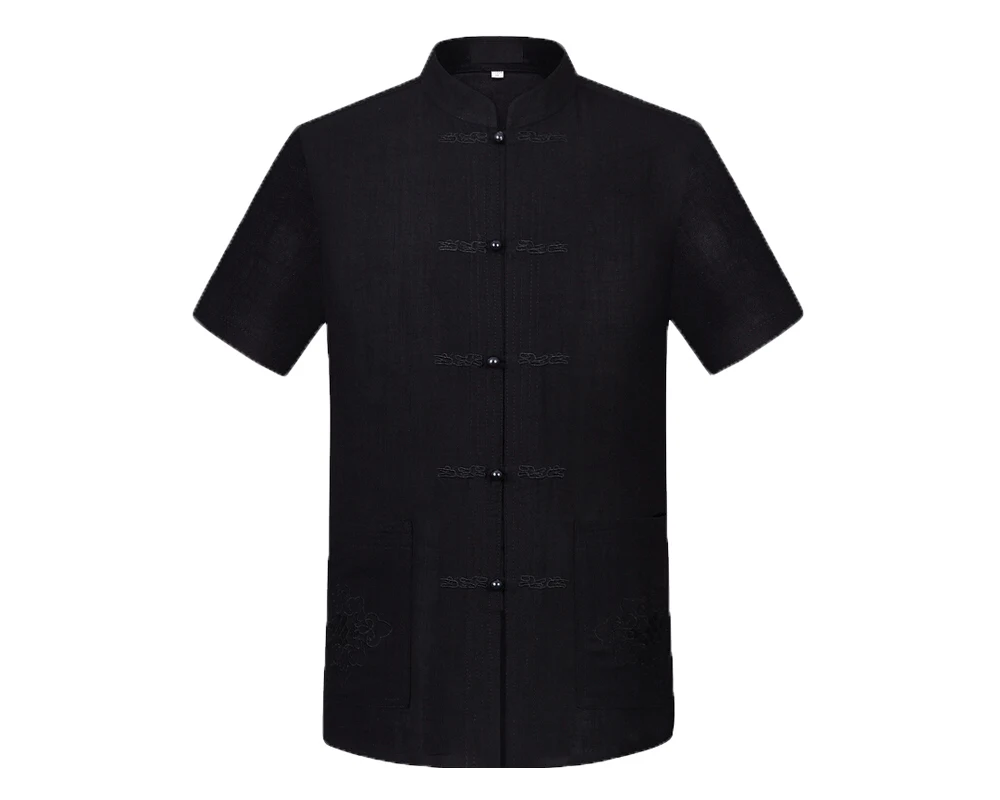 2018 New 5 Colors Mens Summer Cotton Linen Short Sleeve Martial Art Shirts Chinese Style Tang Suit Top with Two Pockets
2018 New 5 Colors Mens Summer Cotton Linen Short Sleeve Martial Art Shirts Chinese Style Tang Suit Top with Two Pockets
