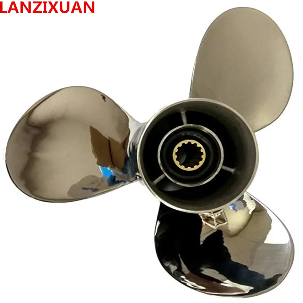 Stainless Steel Propeller 11 1/8x13-G for Yamaha 40HP 50HP Outboards 11 1/8 x 13 -G
Stainless Steel Propeller 11 1/8x13-G for Yamaha 40HP 50HP Outboards 11 1/8 x 13 -G