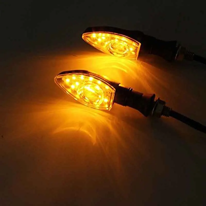 Motorcycle Turn Signal Light LED Indicators Blinkers 13 Bulbs Amber Universal DC 12V(Pack of 4)
Motorcycle Turn Signal Light LED Indicators Blinkers 13 Bulbs Amber Universal DC 12V(Pack of 4)