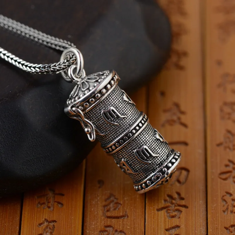 Honk black box pendant S925 Yintai silver wholesale buddhist mantra Archaize six words
Honk black box pendant S925 Yintai silver wholesale buddhist mantra Archaize six words