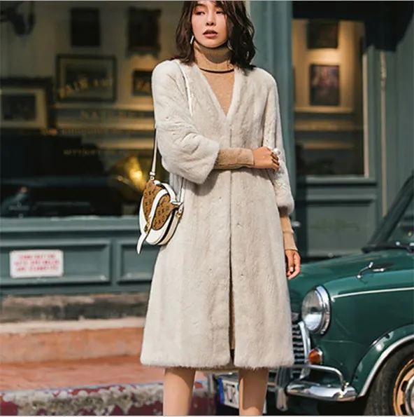 Manteau femme hiver меховое длинное пальто из искусственного меха для женщин зимнее 2018