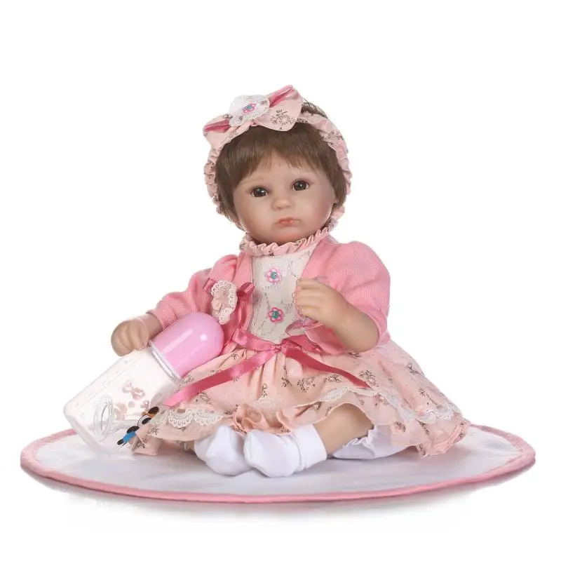 Hot New Fashion 43 cm baby reborn baby dolls lifelike doll reborn babies toys soft silicone baby toys real touch lovely newborn
Hot New Fashion 43 cm baby reborn baby dolls lifelike doll reborn babies toys soft silicone baby toys real touch lovely newborn