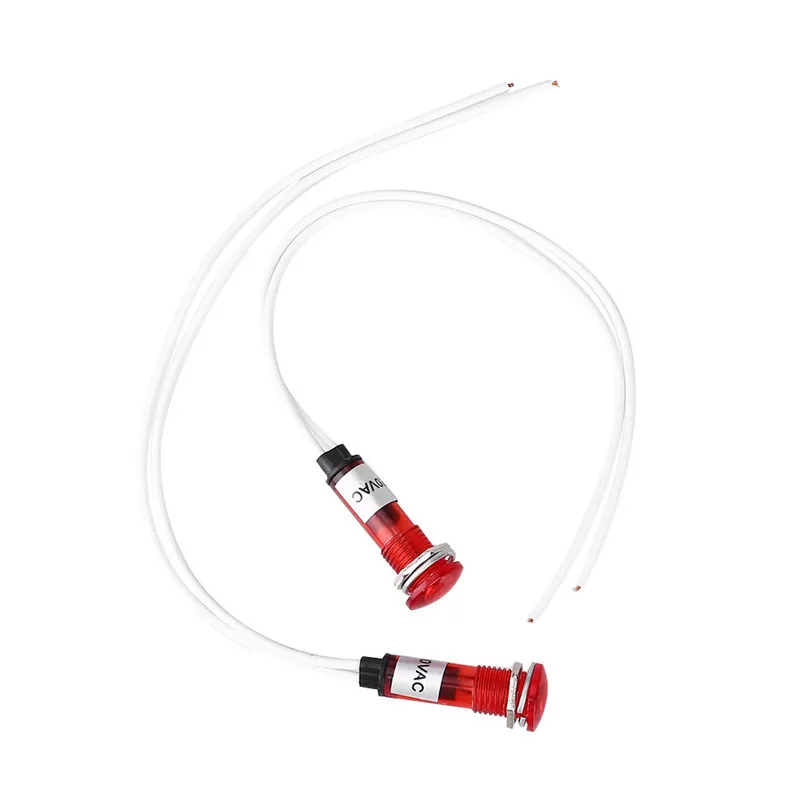 Car Marine Boat LED Warning Dashboard Indicator Signal Lights 10mm 220V Instrument Pilot Lamp Bulb Lighting Fixture
Car Marine Boat LED Warning Dashboard Indicator Signal Lights 10mm 220V Instrument Pilot Lamp Bulb Lighting Fixture