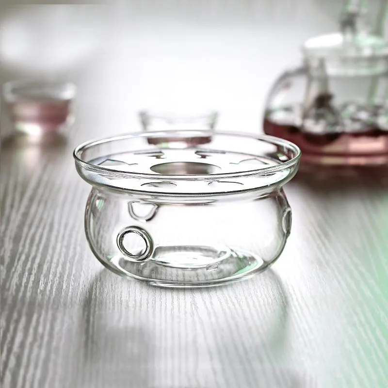 Brief Heat-resistant Transparent Glass Warm Tea Teapot Trivet Home Kung Fu Tea Set Accessories Candle Heated Base Infusers Stove
Brief Heat-resistant Transparent Glass Warm Tea Teapot Trivet Home Kung Fu Tea Set Accessories Candle Heated Base Infusers Stove