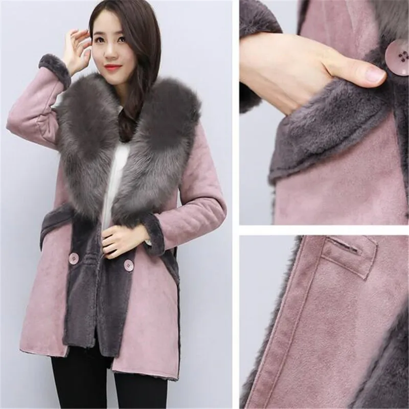 Женское бархатное пальто средней длины с оленем Q862|coat female|style coatvelvet coat |