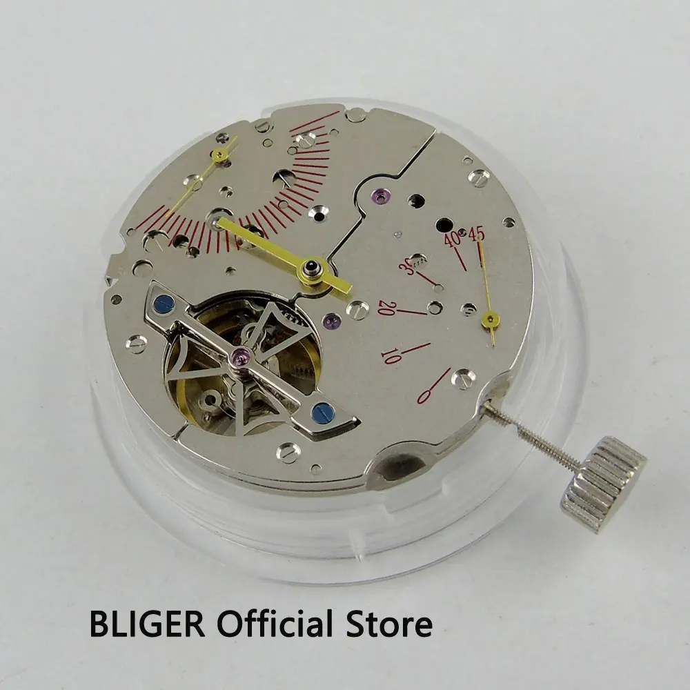 New classic Vintage BLIGER power reserve sea gull ST2505 automatic mechanical date movement M1A
New classic Vintage BLIGER power reserve sea gull ST2505 automatic mechanical date movement M1A