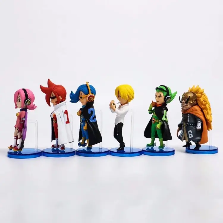 6pcs/set One piece YongJi Sanji Reiju Judge Anime Action Figure PVC New Collection figures toys Collection for Christmas gift
6pcs/set One piece YongJi Sanji Reiju Judge Anime Action Figure PVC New Collection figures toys Collection for Christmas gift