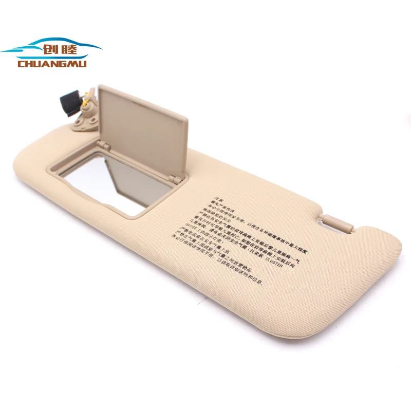CHUANGMU For HYUNDAI sonata NF NFC Sun visor Sunshade assembly Beige 85201-0R300V2 85202-0R300V2
CHUANGMU For HYUNDAI sonata NF NFC Sun visor Sunshade assembly Beige 85201-0R300V2 85202-0R300V2