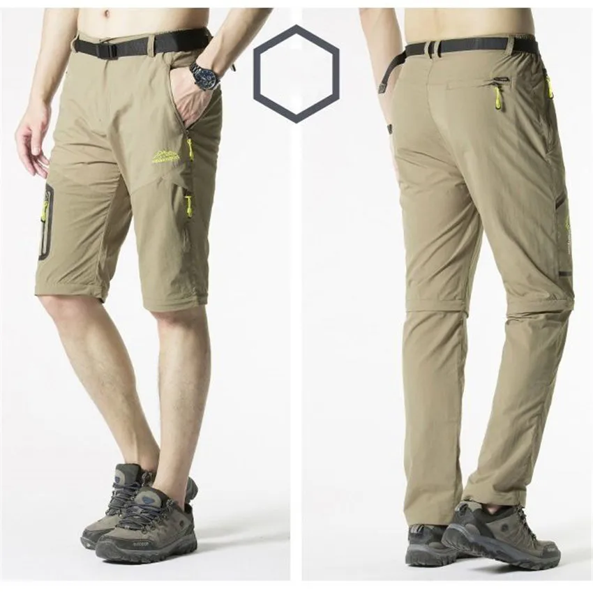 outdoor trousers detachable large size male mountaineering pants two section trousers
outdoor trousers detachable large size male mountaineering pants two section trousers