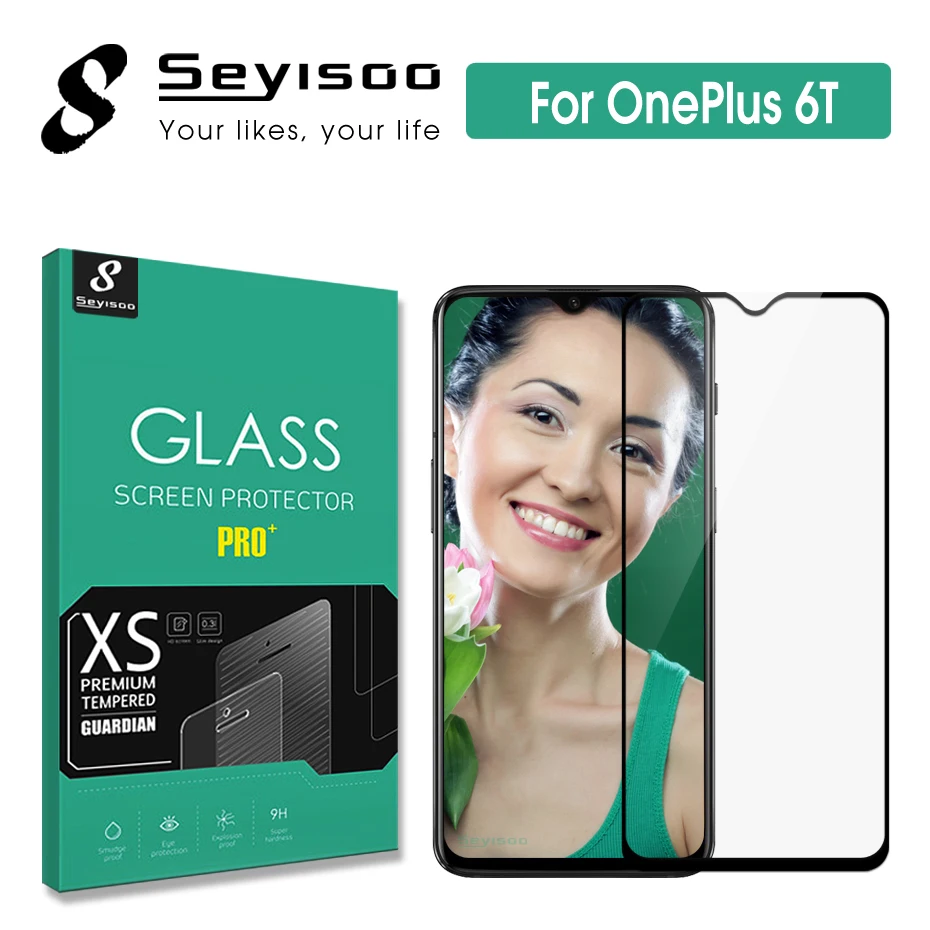 100% Original Seyisoo Black Full Cover Screen Protector Tempered Glass For OnePlus 6T One Plus 6T OnePlus6T
100% Original Seyisoo Black Full Cover Screen Protector Tempered Glass For OnePlus 6T One Plus 6T OnePlus6T