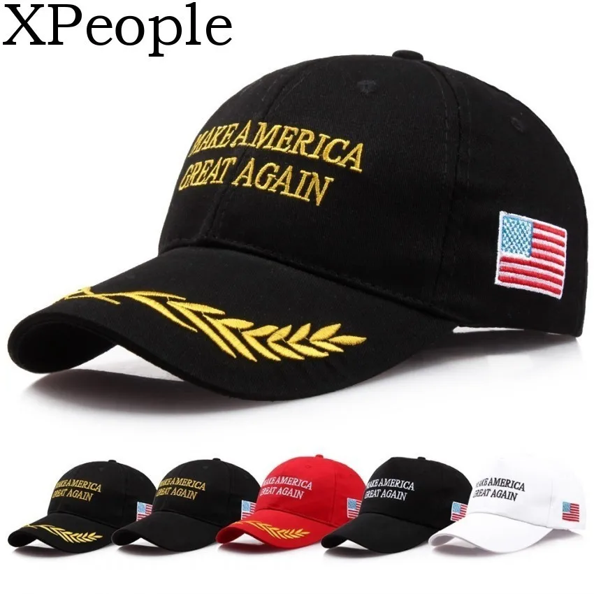 XPeople сделать Америку великолепной снова шляпа Дональд Трамп США MAGA кепка