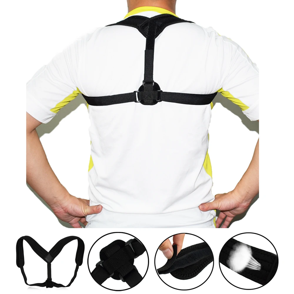Adjustable Back Posture Corrector Clavicle Spine Back Shoulder Support Brace Belt Posture Corrector Woman Man Braces &Supports
Adjustable Back Posture Corrector Clavicle Spine Back Shoulder Support Brace Belt Posture Corrector Woman Man Braces &Supports
