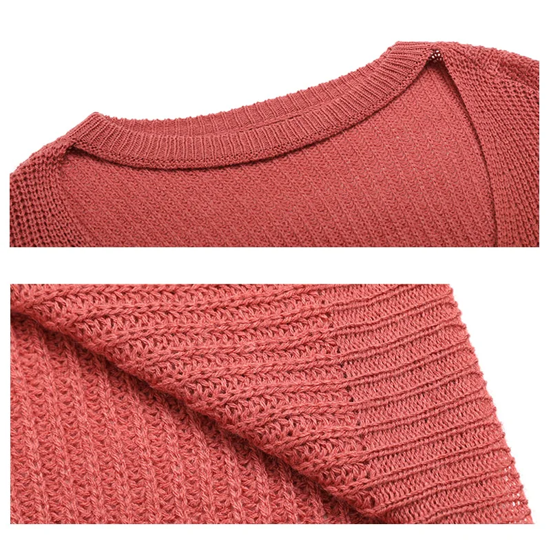 Womens Sexy V Neck Knitted Sweater Cut Out Chest Full Sleeve Sweaters Pull Femme Halter Pullover Loose Jumper Autumn Winter Tops
Womens Sexy V Neck Knitted Sweater Cut Out Chest Full Sleeve Sweaters Pull Femme Halter Pullover Loose Jumper Autumn Winter Tops
