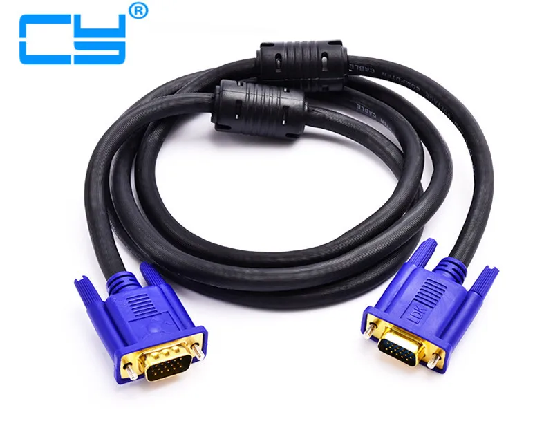 VGA to VGA Cable 15 pin with Double Magnets Ring VGA 3+6 D-SUB Extension Cabo Male to Male cable VGA 20m/25m/30m/40m 66ft 99ft
VGA to VGA Cable 15 pin with Double Magnets Ring VGA 3+6 D-SUB Extension Cabo Male to Male cable VGA 20m/25m/30m/40m 66ft 99ft