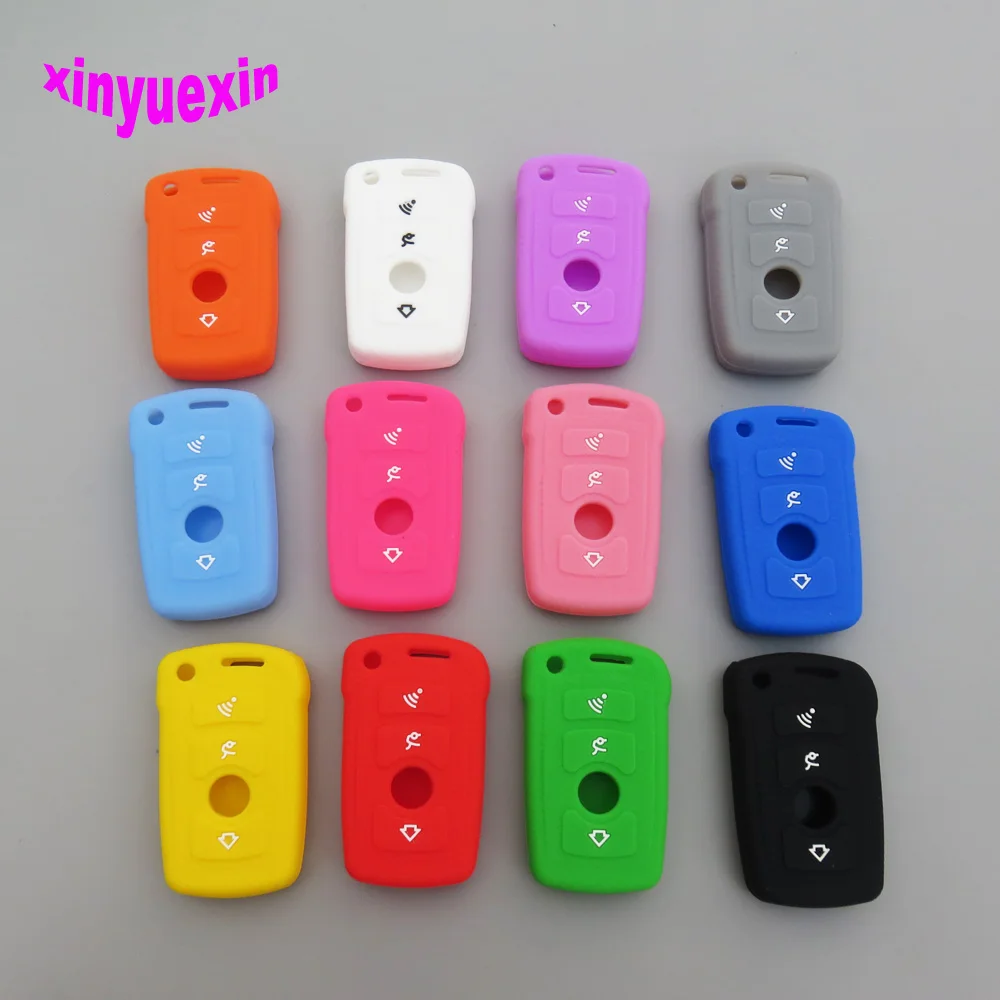 Xinyuexin Silicone Car Key Cover Case For BMW 7 SERIES Z3 Z4 E65 E66 Remote Key Jacket Car-stying 4 Buttons Key Case For Car
Xinyuexin Silicone Car Key Cover Case For BMW 7 SERIES Z3 Z4 E65 E66 Remote Key Jacket Car-stying 4 Buttons Key Case For Car