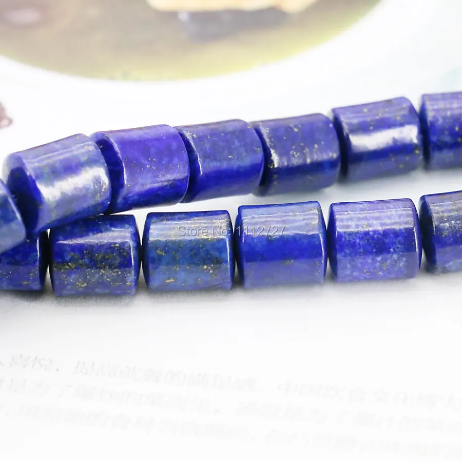 10x16mm Ornaments Blue Lapis lazuli Tube Crafts Loose DIY Beads Semi Finished Stones Jewelry Making Design Girls Gifts 15inch
10x16mm Ornaments Blue Lapis lazuli Tube Crafts Loose DIY Beads Semi Finished Stones Jewelry Making Design Girls Gifts 15inch