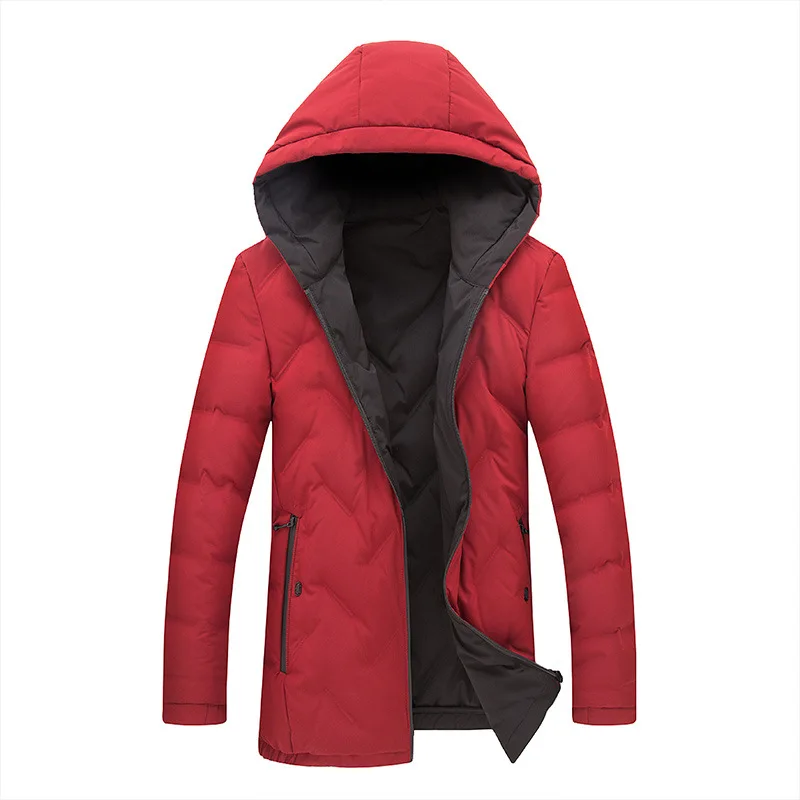 High Quality Men's Hooded Down Jacket 2019 Autumn Winter Casual Mens White Duck Down Coat Male Solid Color Zipper Warm Outwear
High Quality Men's Hooded Down Jacket 2019 Autumn Winter Casual Mens White Duck Down Coat Male Solid Color Zipper Warm Outwear